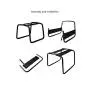 Ankoy Multi-Function Weight Adjustable Flexible Chair Position Auxiliary Bouncing Toy Home Furniture for Couples Game Play