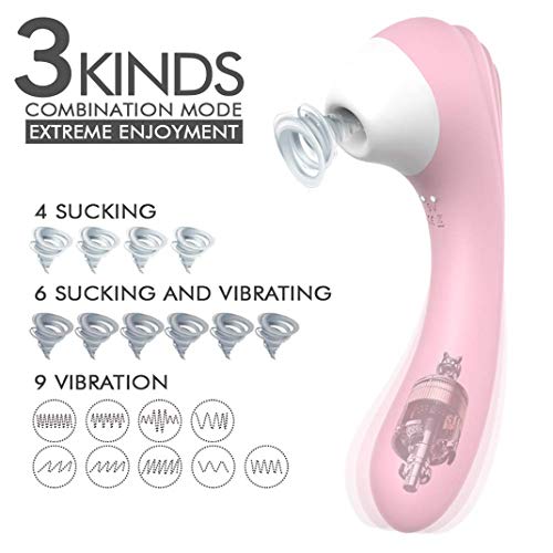 9 Frequency Silicone Wearable Sucking Vîbräting USB Rechargeable Chargeing Waterproof Wireless Clotoral Sucker Suction Vîbrätôrs for Women Female Couples RToj006