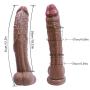 CHAODIAO Sweatshirt DildÖ with Powerful Suction Cup ÞËÑÏ Waterproof VÏbrātÖr Meat Finger Vibrant Toy for Girlfriend Girlfriend to Make her Happy Luxury Gift