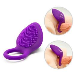 Relax Massage Wireless Quiet Còckring Relax Toy Powerful Strong Vibration Delay Ring Silicone Massage Ring USB Charging Relax Toys