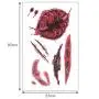 Halloween Temporary Tattoos - Innoo Tech Halloween Scar Tattoo, 30 Sheet Halloween Tattoo Stickers with Fake Bloody Scar Wound Injury Body Stickers Waterproof for Halloween Cosplay Party