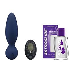 Little Rocket Powerful P Stimulator & 2.5 Oz Astroglide Water-Based Lubricant