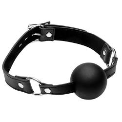 Strict Leather Silicone Ball Gag, 2 Inch, X-Large