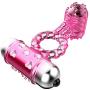 RITER Double Vibranting Rings Pennis Ring Enhancer Man Delay Stimulator Six Toys for Men&Couple