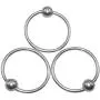 Stainless Steel Clock Ring Enhancer Dido Adult Six Toy for Men