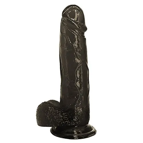 Yove Lifelike Realistic Dildo Adult Toy Black Dildo with Strong Suction Cup 8 and Diameter 1.77 Sex Toy for Women Gay Yove Lifelike Realistic Dildo Adult Toy Black Dildo with Strong Suction Cup 8 and Diameter 1.77 Sex Toy for Women Gay