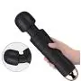 Personal Mini Wand Massager, Strongest Cordless Handheld Vibrating Power, Deep Tissue Massage for Back, Legs, Hand Pains & Sports Recovery,Best Rated for Travel Gift(Black) Personal Mini Wand Massager, Strongest Cordless Handheld Vibrating Power, Deep Tissue Massage for Back, Legs, Hand Pains & Sports Recovery,Best Rated for Travel Gift(Black)