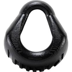 Oxballs OX-1067-BLK Hung Padded Cockring Oxballs- Black