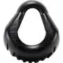 Oxballs OX-1067-BLK Hung Padded Cockring Oxballs- Black Oxballs OX-1067-BLK Hung Padded Cockring Oxballs- Black