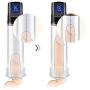 Automatic Penis Enlargement Pump with 4 Suction Intensities for Stronger Bigger Erection,Treediride 2.0 Upgrade LCD Penis Vacuum Pump Rechargeable Erections Enhance Device