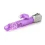 Eden 11.5" Clit Stimulation Gyrating Rotating Pleasure Beads Waterproof Rabbit Vibrator (Purple)