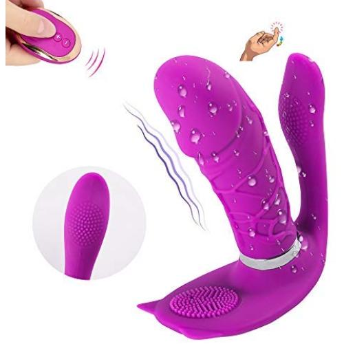 Invisible Rechargeable Cat Toy Remote Powerful Underwear Silent Panty Women 10 Frequency Adult Toy