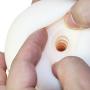 Realistic Breast Kneading Chest with Real Channel Sexbaby Lifelike Sex Breast Nipple for Male Masturbation