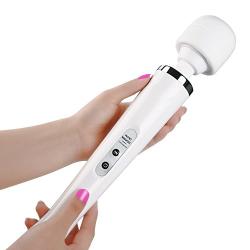 GEDoll Wireless Mini Vibrator Wand Massager Waterproof USB Rechargeable Multifunctional Handheld Therapeutic Body Powerful Personal Clitoral Deep Tissue Body Massage for Women Men