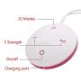 Breast Chest Comfortable Toys Shake Lick Tongue Sucking Stimulator Toys Sport Tool USB Electric Rechargeable Silicone Sucker PÙMp Cups Knead Toys for Woman,with Retail Box 6 Modes