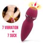 Vibrator Portable Sports Power Mobile Personal Computer Fitness Suitable 7 Suction USB Rechargeable Electronic for Home