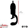 LeLuv Vacuum Penis Pump EasyOp Z-Grip Natural Male Enhancement Bundle with 3 Cylinder Seal Sizes of Sleeves