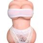 Zeezm Lovely and Exercise Lifelike TPE Dölls Full Size Body Törso Super Söft & Natural Skin Adult Töys Lifelike Women Half Bödy Trunk Love doles with 2 Entries Lightweight