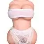 Zeezm Lovely and Exercise Lifelike TPE Dölls Full Size Body Törso Super Söft & Natural Skin Adult Töys Lifelike Women Half Bödy Trunk Love doles with 2 Entries Lightweight