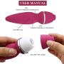 CharmingNight Role Playing Tongue V-Î-Brâtors Toy Stímulatiór Waterproof Powerful 30-Frequency Vibration Wand, Multi Speed ClíTórǐs Sǜcking Toy for Women Scene Props