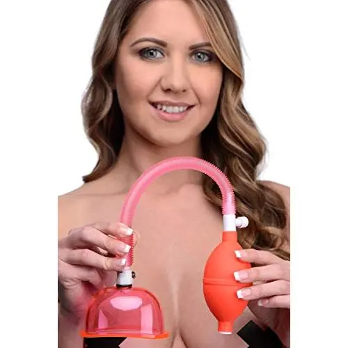 Size Matters Vaginal Pump with 3.8" Small Cup, Pink Size Matters Vaginal Pump with 3.8" Small Cup, Pink