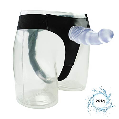 SNDLQF 6.69 Inches Soft Péggîng Stráp Ôn for S-é-X for Couples Toys - Confidential Shipping Flexible Toys for Lésbián Pants Stráp ǒn Strapless
