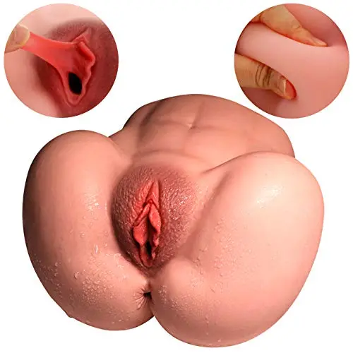 Masturbator Sex Doll,3D Realistic Butt Anal Stroker Vagina Pussy Ass Masturbation Sex Toy, 2 Holes Masturbator Sex Doll,3D Realistic Butt Anal Stroker Vagina Pussy Ass Masturbation Sex Toy, 2 Holes
