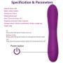 Dayloveme Wireless Wand Massager, Waterproof Powerful Mini Cordless Wand Massaging with 7 Vibrations, Silicone Compact USB Rechargeable Power Massager