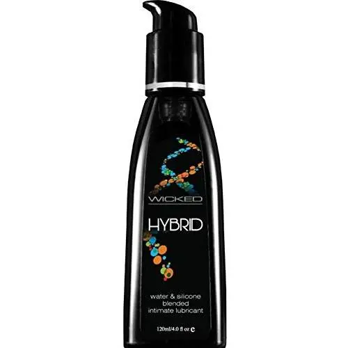 Wicked Lubes Hybrid Fragrance Free Lube, 4 Ounce