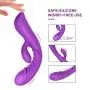 G Spot Rabbit Vibrator for Vagina and Clitoris Stimulation with 9 Strong Vibrating Modes, Adorime USB Rechargeable Clitoral Stimulating Dildo Vibrator for Women or Couples Fun with Waterproof Silicone G Spot Rabbit Vibrator for Vagina and Clitoris Stimulation with 9 Strong Vibrating Modes, Adorime USB Rechargeable Clitoral Stimulating Dildo Vibrator for Women or Couples Fun with Waterproof Silicone