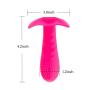 Y-Not Vibrating Butt Plug with Remote Control, T Bar Booty Shaker 7 Speed Levels Anal Vibrator Massager Anus Stimulation