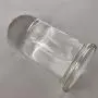 NewMaxer Large Round Glass Butt Plug Huge Crystal Anal Plug Anal Masturbation Butt Expander Sex Pleasure Wand (Short)