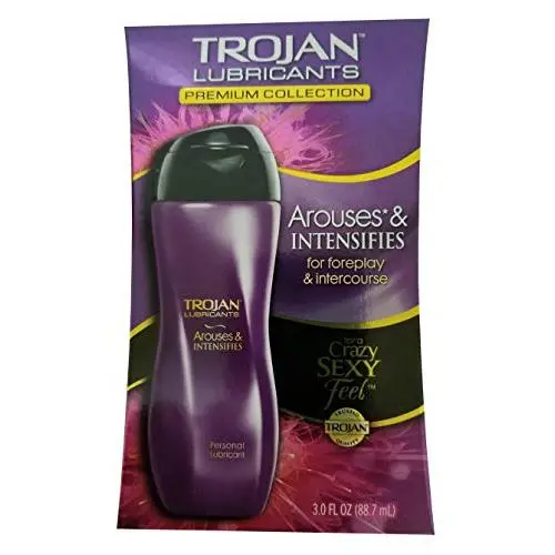 Trojan Lubricants Personal Lubricant Arouses & Intensifies - 3oz, Pack of 2 Trojan Lubricants Personal Lubricant Arouses & Intensifies - 3oz, Pack of 2