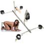 LI yuan BDSM Handcuffs Necklace K9 Stainless Steel Vibrating Penis Rack Alternative Sex Goods