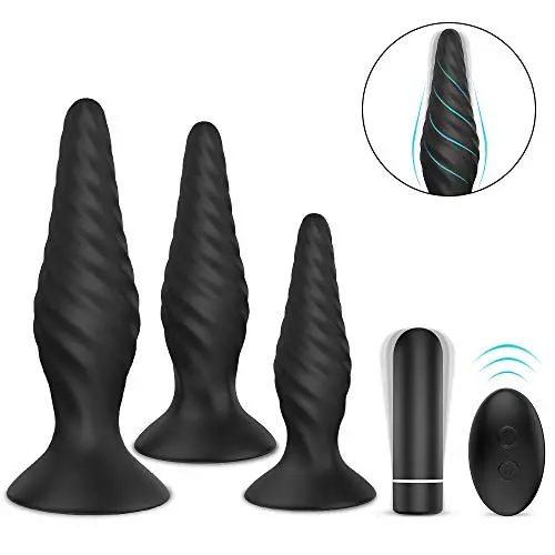 Butt Plug Training Set Anal Plugs Vibrator Trainer Kit Prostate Massager Sex Toys for Beginners Advanced Butt Plug Training Set Anal Plugs Vibrator Trainer Kit Prostate Massager Sex Toys for Beginners Advanced