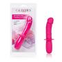 CalExotics Grip Thruster Probe – Waterproof G Spot Dildo for Women – Adult Silicone Dong Sex Toy for Couples - Pink