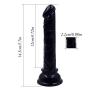 JSCRlove 6 Inch Realistic Ultra Soft-Ďîldɔ Black Women Realistic Soft Suction Cup for Hand-Free Play Women Socks