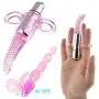 Finger Vibrant Licking Toy for Couple - Silicone Wonderful Finger Massager Stimulation Vibrating Waterproof Body Massager Toys(2Pcs/Set) Finger Vibrant Licking Toy for Couple - Silicone Wonderful Finger Massager Stimulation Vibrating Waterproof Body Massager Toys(2Pcs/Set)