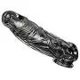 ARNDRE Reusable Sleeve for Men Realistico Extender Enlargement 9 INCH Large Black