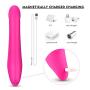 G-Spot Dildo Vibrator for Women Sex - Adorime Waterproof Rechargeable Adult Sex Toys Silicone Clitoris Vagina Stimulator Massager Sex Things for Couples