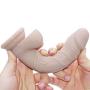 Winzfred 7.87 Inch Realistic Dilo Ultra-Soft Dilo for Beginners with Flared Base for Hands-Free Play