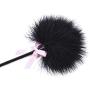 Soft Feather Tickler and Pu Leather Whip for Stage Cosplay