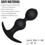 YiFeng Anal Plug Butt Plug Anal Toys - Anal Pleasure - Silicone Anal Trainer, Anal Stimulation and Self Pleasure Masturbation for Men,for Women (Type C)