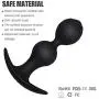 YiFeng Anal Plug Butt Plug Anal Toys - Anal Pleasure - Silicone Anal Trainer, Anal Stimulation and Self Pleasure Masturbation for Men,for Women (Type C)