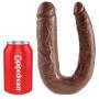 Pipedream King Cock L Double Trouble, Brown