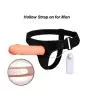 Kidavll Electric Strápòn for Men Smooth Hòllow Adjustable Hárness with Soft Hole Size Kidavll Electric Strápòn for Men Smooth Hòllow Adjustable Hárness with Soft Hole Size