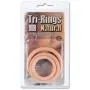 California Exotics Tri-Ring, Natural California Exotics Tri-Ring, Natural