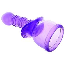 Silicone Massager Accessory  Attachments（Purple）