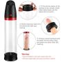 Penis Vacuum Pump,Utimi Male Rechargeable Automatic Enhancement Training Device with 4 Suction Intensities for Stronger Bigger Erections
