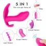 Wearable G Spot Vibrator, Clitoris Anal Vagina Stimulation Dildo Vibrators with 10 Vibrations Remote Control, Invisible Fantasy Waterproof Vibrating Patterns,Rechargeable Sex Toys for Women Wearable G Spot Vibrator, Clitoris Anal Vagina Stimulation Dildo Vibrators with 10 Vibrations Remote Control, Invisible Fantasy Waterproof Vibrating Patterns,Rechargeable Sex Toys for Women